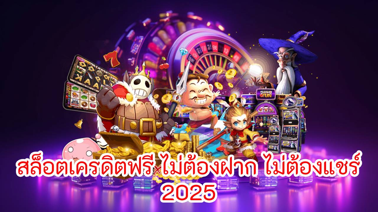 สล็อตเครดิตฟรี ไม่ต้องฝาก ไม่ต้องแชร์ 2025